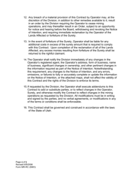Form MR-RC (SMO) Small Mine Reclamation Contract - Utah, Page 4