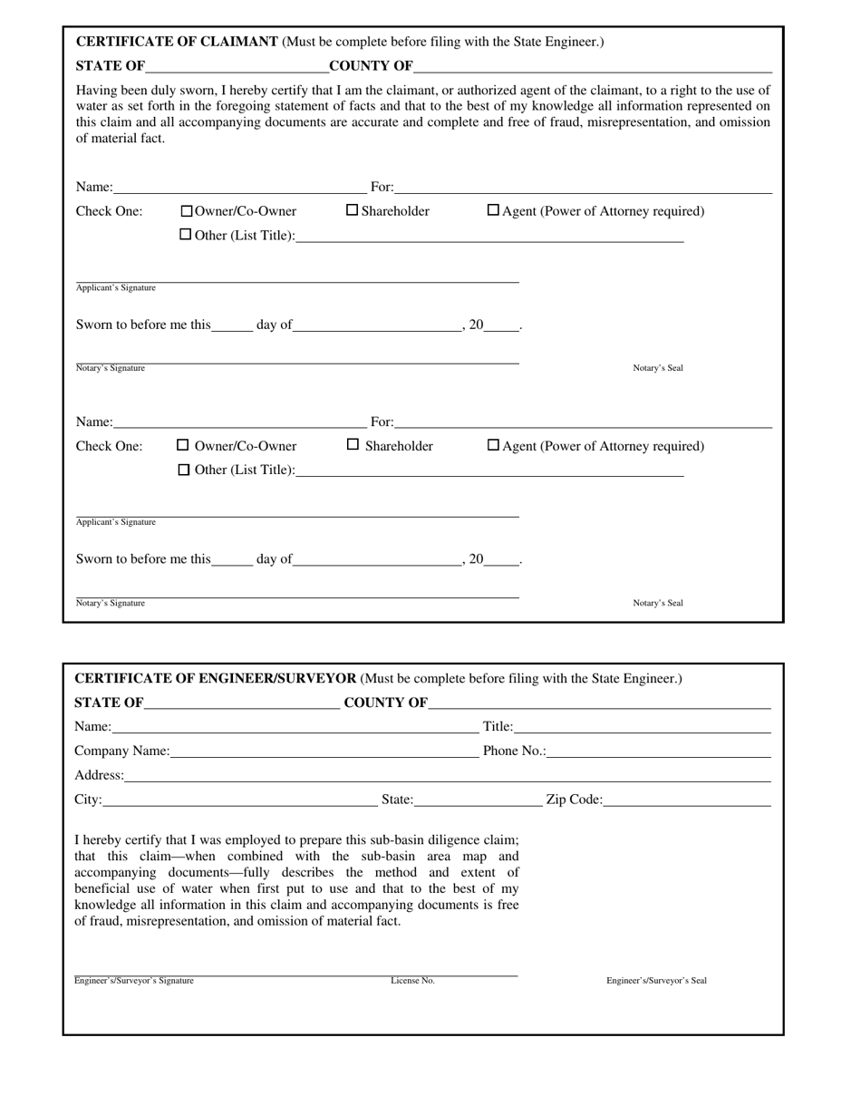 Sub-basin Diligence Claim - Utah, Page 4