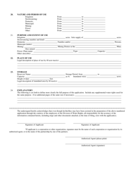 Application for Temporary Change of Water - Utah, Page 3