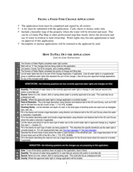 Application for Fixed Time Change of Water - Utah, Page 4