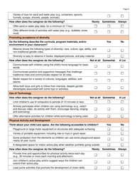 Form DWS-OCC589 Preschool Classroom Self-evaluation - Utah, Page 8