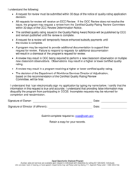 Form DWS-OCC592 Child Care Quality System (Ccqs) Request for Review - Utah, Page 3