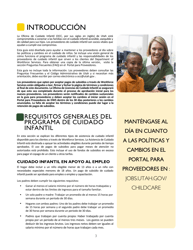 Guia Para Proveedores De Cuidado Infantil - Utah (Spanish), Page 3