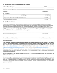 Alternative Work Practice Request Form - Utah, Page 2