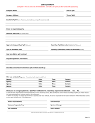 Used Oil Collection Center Application - Utah, Page 5