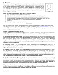 Lead-Based Paint Certification Application for Individuals - Utah, Page 4