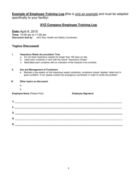 Utah DEQ Small Business Assistance Form - Utah, Page 4