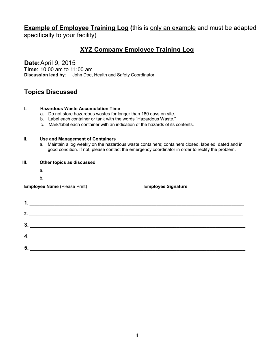 Utah DEQ Small Business Assistance Form - Utah, Page 4