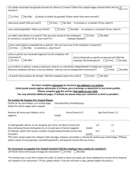 Wage Claim Assignment Form - Utah (English/Spanish), Page 3