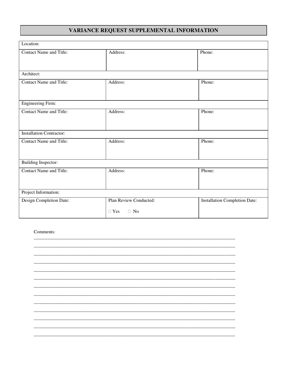 Elevator / Escalator Variance Request - Utah, Page 2