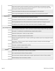 Initial Inspection Checklist for Housing Rehabilitation - Texas, Page 10