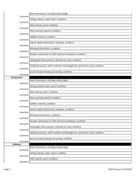 Initial Inspection Checklist for Housing Rehabilitation - Texas, Page 4