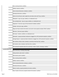 Initial Inspection Checklist for Housing Rehabilitation - Texas, Page 9