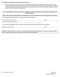 Form 24 Residential Rehabilitation Draw Checklist (Rehabs, Utilities Connections, Small Home Repair) - Texas, Page 2