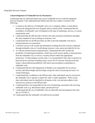 Consent to Telehealth/Notice of Privacy Practice/Financial Agreement - Utah, Page 2
