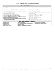 Personal Financial Form (Pfr) - Utah, Page 2