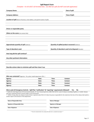 Used Oil Transfer Facility Application - Utah, Page 7
