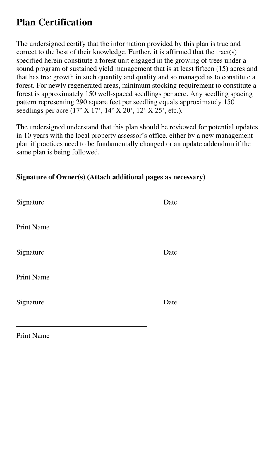 Application for Greenbelt Assessment - Rutherford County, Tennessee, Page 13
