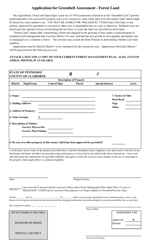 Application for Greenbelt Assessment - Claiborne County, Tennessee, Page 2