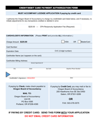 CPA Reciprocity for Military Spouses Application for CPA Certificate and Permit to Practice Public Accounting - Oregon, Page 4