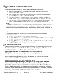 CPA Exam Application - Oregon, Page 3