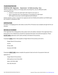Initial Firm Registration - Oregon, Page 3