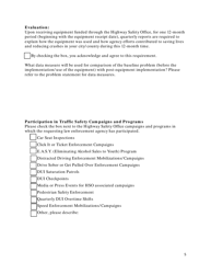 Application for Police Traffic Services Equipment - Utah, Page 5