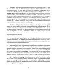 Employment Discrimination Complaint - Utah, Page 3