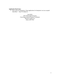 Basic Grant Application - Interpreters - Court Improvement Program - South Dakota, Page 2