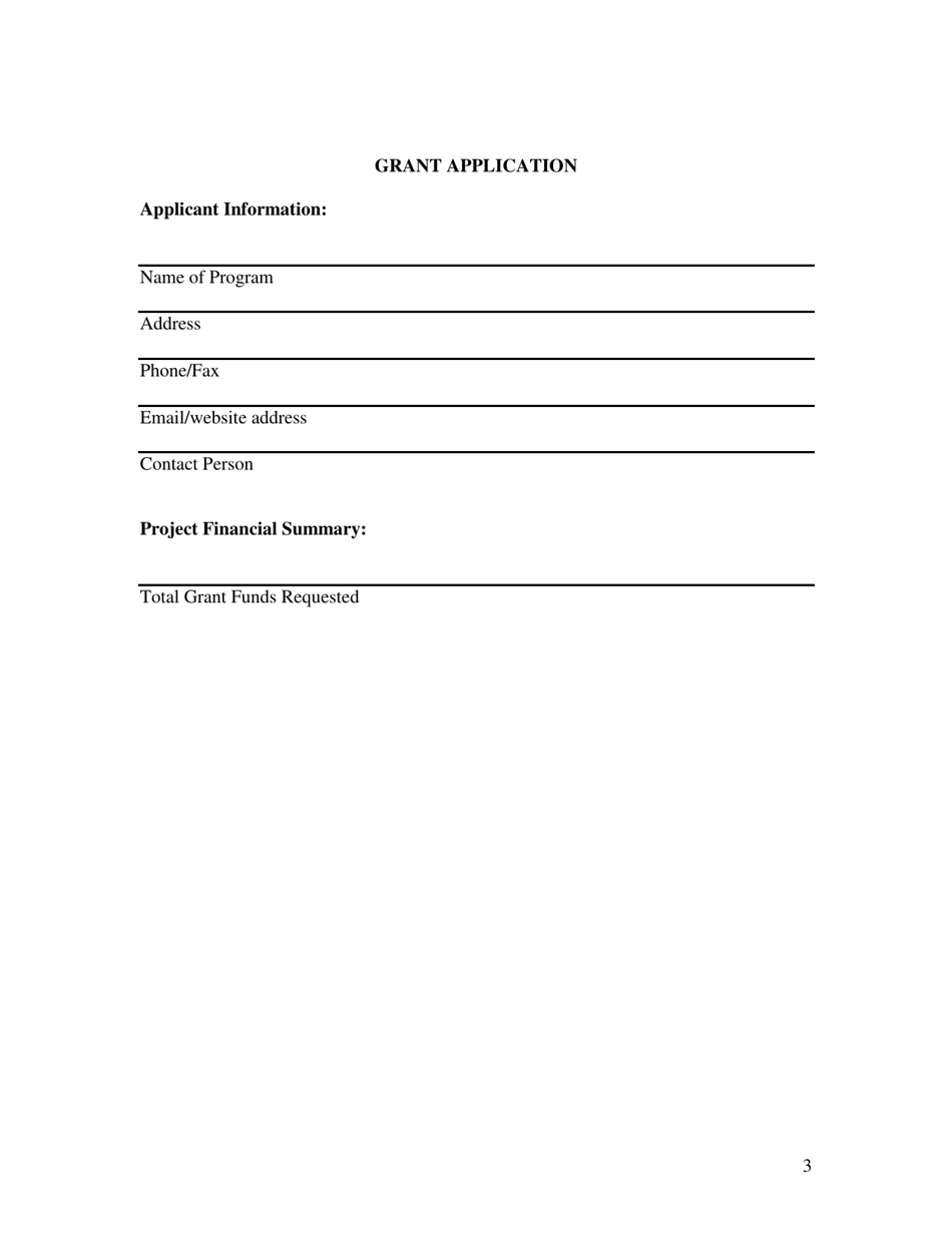 Basic Grant Application - Interpreters - Court Improvement Program - South Dakota, Page 3