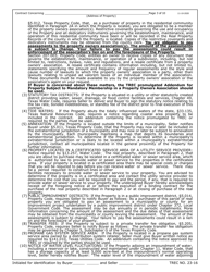 TREC Form 23-16 New Home Contract (Incomplete Construction) - Texas, Page 3