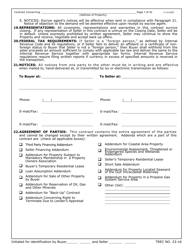 TREC Form 23-16 New Home Contract (Incomplete Construction) - Texas, Page 7