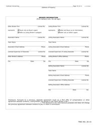TREC Form 20-15 One to Four Family Residential Contract (Resale) - Texas, Page 10