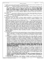 TREC Form 20-15 One to Four Family Residential Contract (Resale) - Texas, Page 3