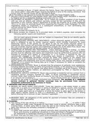 TREC Form 20-15 One to Four Family Residential Contract (Resale) - Texas, Page 5
