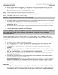 Instructions for Form P-16 Acreage Designation for Completion Report - Texas, Page 5