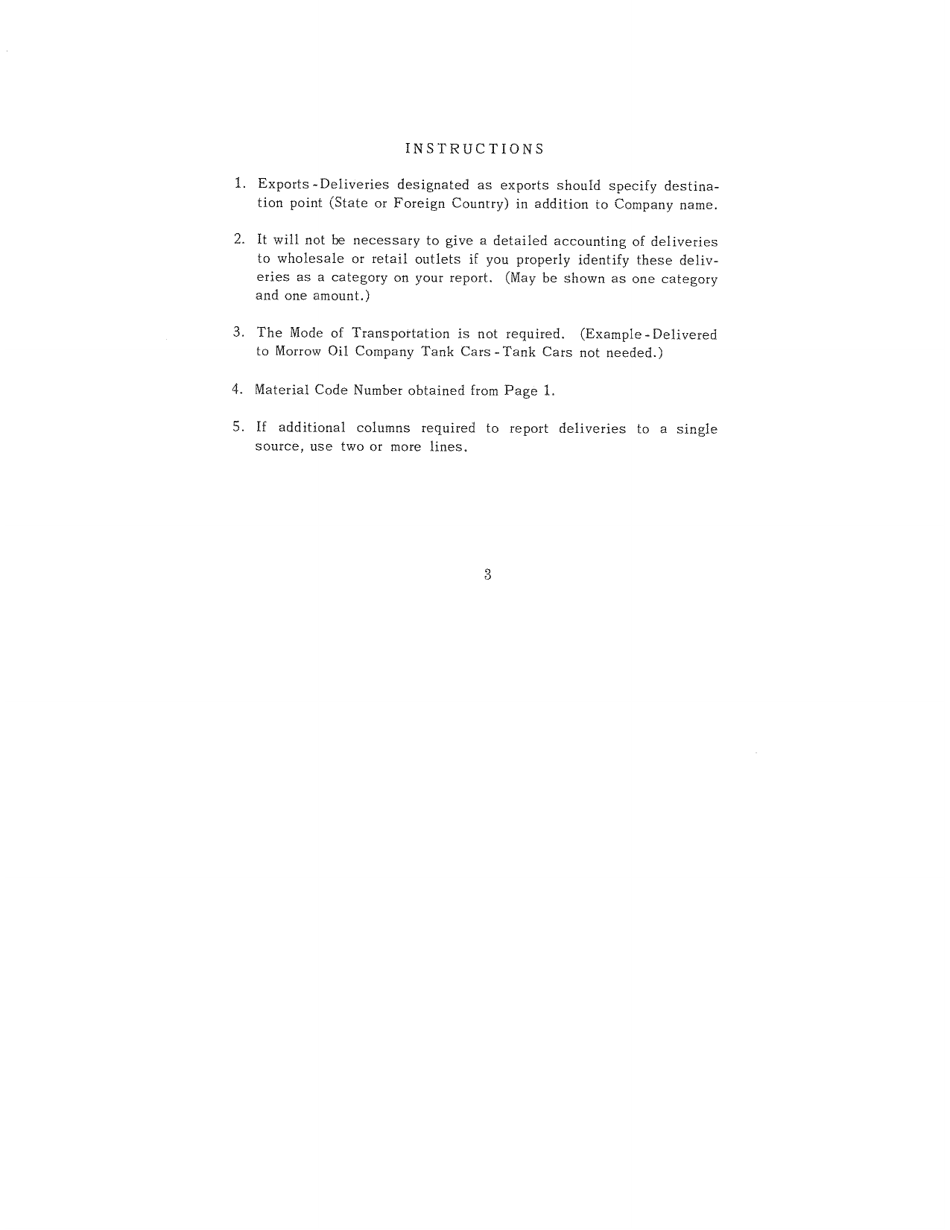Instructions for Form R-1 Monthly Report and Operations Statement for Refineries - Texas, Page 1