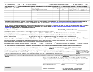 Form W-1 Application for Permit to Drill, Recomplete or Re-enter - Texas, Page 2