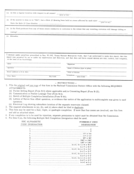 Form W-4 Application for Multiple Completion - Texas, Page 2