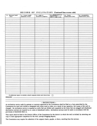 Form W-12 Inclination Report - Texas, Page 2
