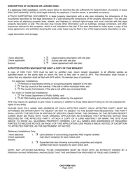 CNG Form 1025 Application and Notice of Exception to the Regulations for Compressed Natural Gas - Texas, Page 3