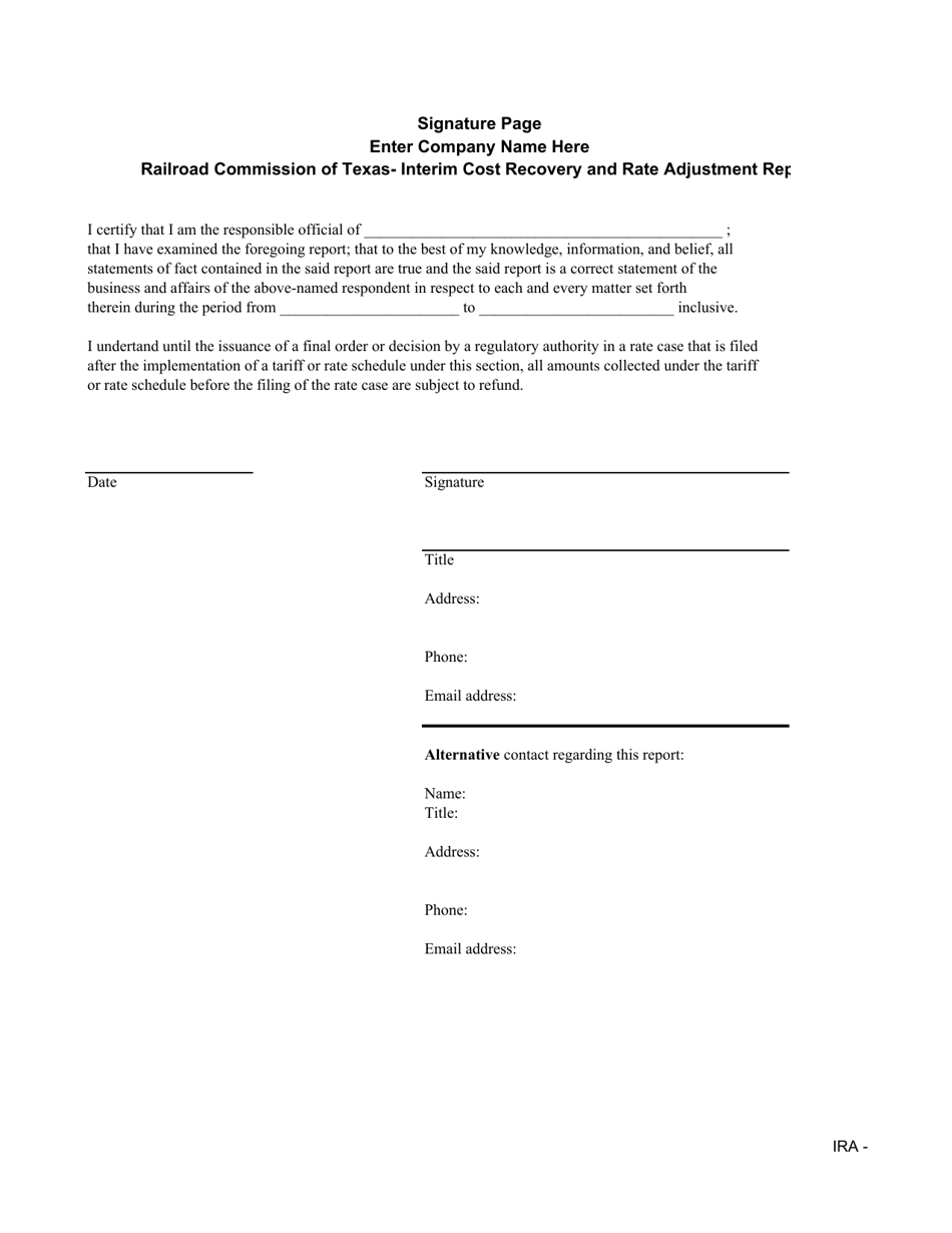 Annual Earnings Monitoring Report - Texas, Page 3