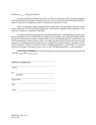 Form SMRD-43(C) Self Bond for Surface Mining and Reclamation Permit - Texas, Page 2