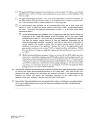 Form SMRD-45(C) Application for Self Bond - Texas, Page 2