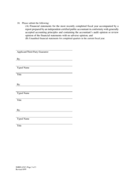 Form SMRD-45(C) Application for Self Bond - Texas, Page 3