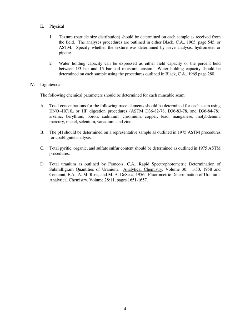 Form SMRD-1C Application for Coal Mining Operations Permit - Texas, Page 4