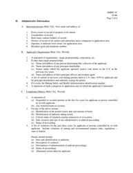 Form SMRD-1C Application for Coal Mining Operations Permit - Texas, Page 6