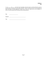 Form SMRD-1U Application for Uranium Surface Mining Operation Permit - Texas, Page 9