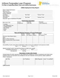 Instore Forgivable Loan Program Application - City of Philadelphia, Pennsylvania, Page 11