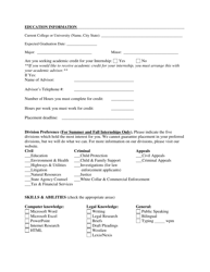 Internship Application - Utah, Page 3